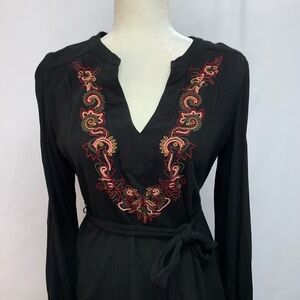 🌟Jessica Simpson Embroidered Shirt Dress